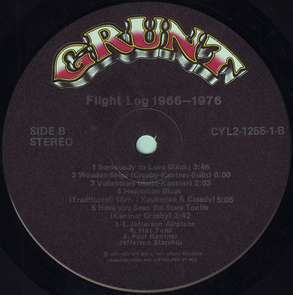 Flight Log 1966-1976 - secondary