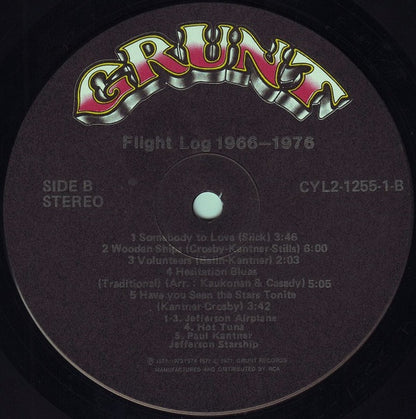Flight Log 1966-1976 - secondary