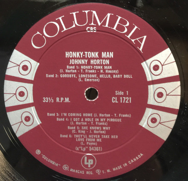 Johnny Horton - Honky-Tonk Man
