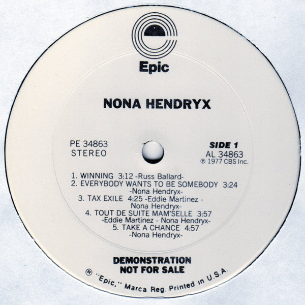 Nona Hendryx - secondary