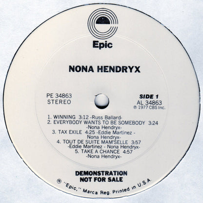 Nona Hendryx - secondary