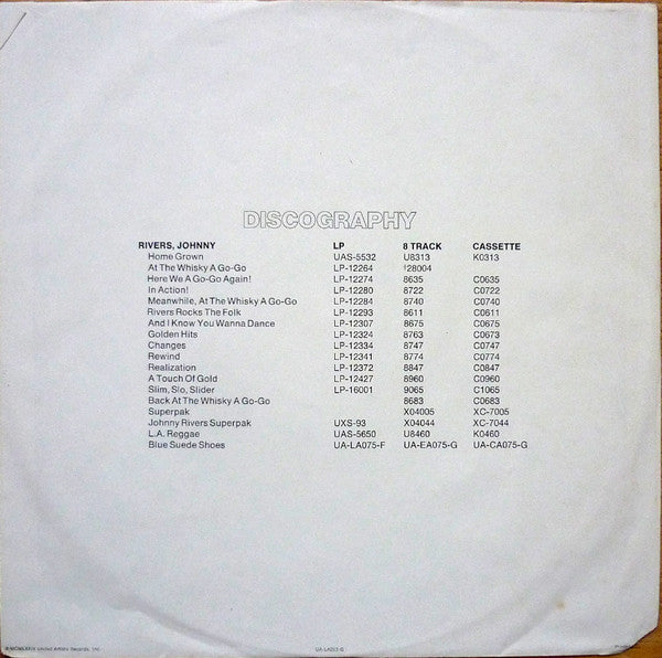 The Very Best Of Johnny Rivers - secondary