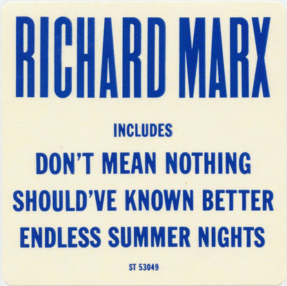 Richard Marx - secondary