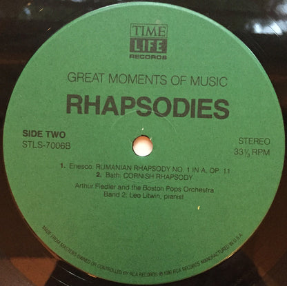 Rhapsodies - secondary