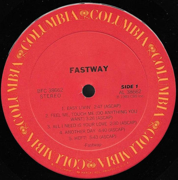 Fastway - secondary