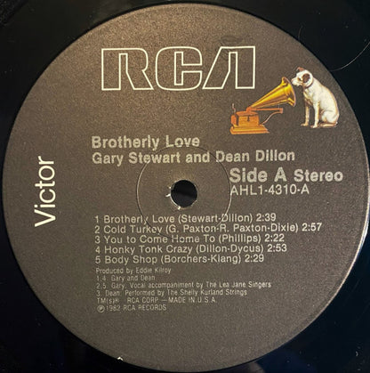 Gary Stewart, Dean Dillon - Brotherly Love