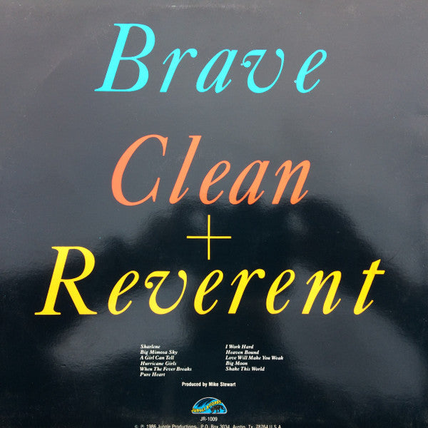 Brave, Clean + Reverent - secondary