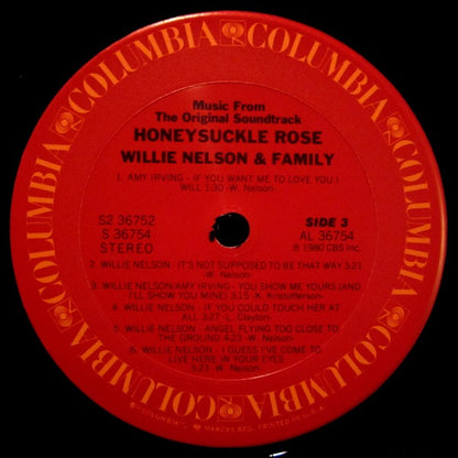 Willie Nelson & Family - Honeysuckle Rose (Music From The Original Soundtrack)