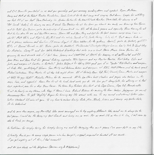 Bon Iver, Bon Iver - secondary