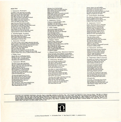 Early American Vocal Music: New England Anthems & Southern Folk Hymns - secondary