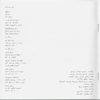 Bon Iver, Bon Iver - secondary