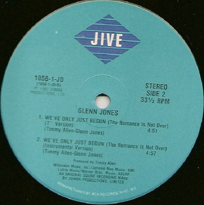 We've Only Just Begun (The Romance Is Not Over) - secondary