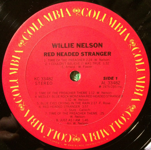 Red Headed Stranger - secondary