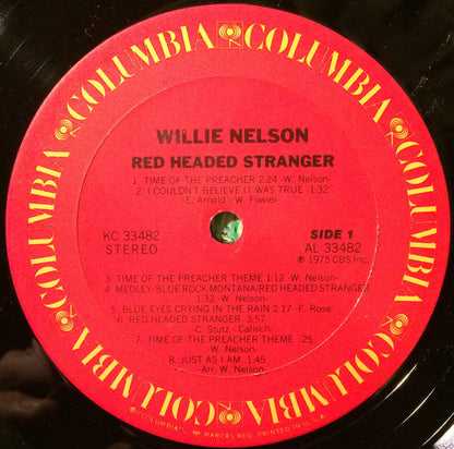 Red Headed Stranger - secondary