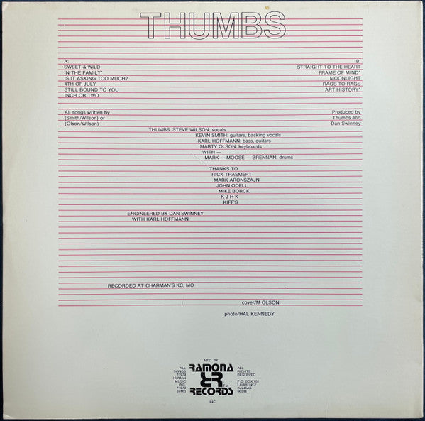 Thumbs - secondary