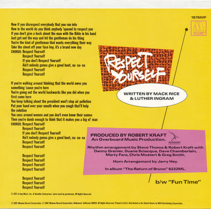 Respect Yourself - secondary