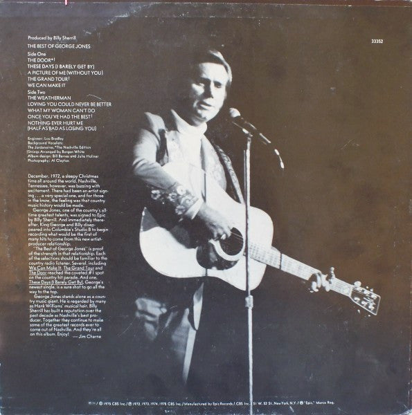 The Best Of George Jones - secondary