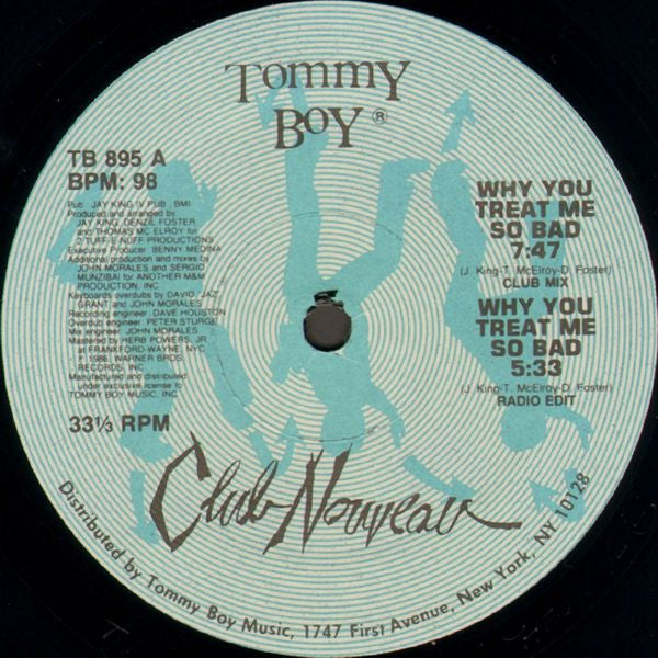 Club Nouveau - Why You Treat Me So Bad (Remix)