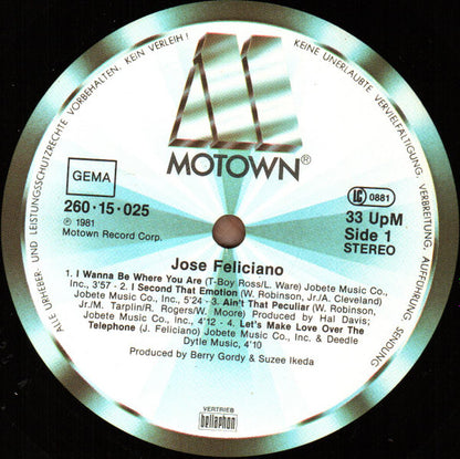 Jose Feliciano - secondary