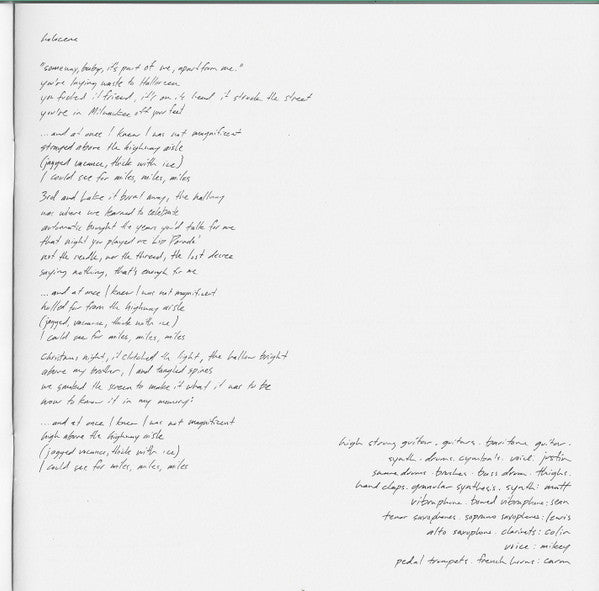 Bon Iver, Bon Iver - secondary