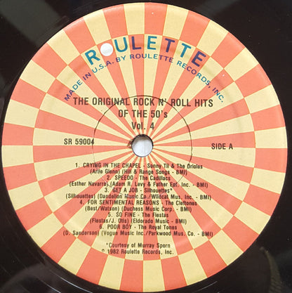 The Original Rock N Roll Hits Of The 50's Vol. 4 - secondary