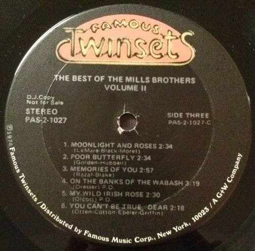 The Mills Brothers - The Best Of The Mills Brothers Volume II