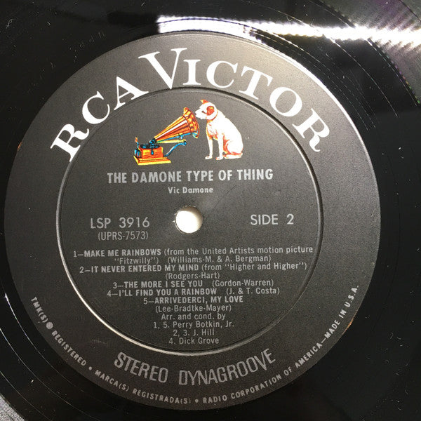 Vic Damone - The Damone Type Of Thing