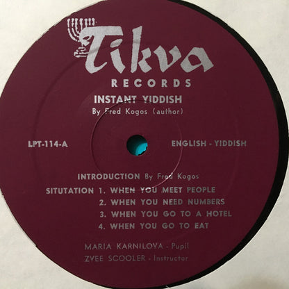 Instant Yiddish - secondary