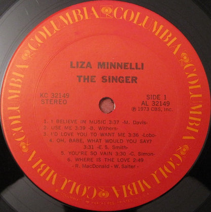 Liza Minnelli - The Singer