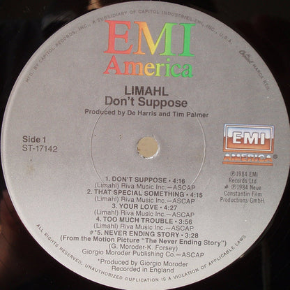 Don't Suppose - secondary