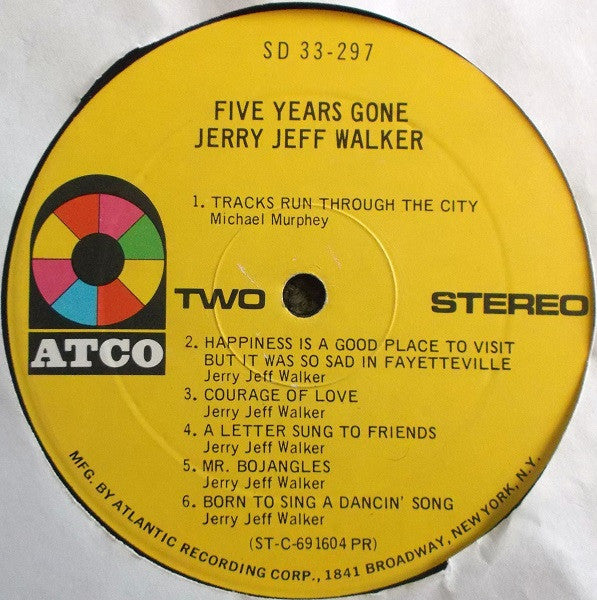 Five Years Gone - secondary
