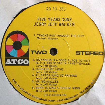 Five Years Gone - secondary