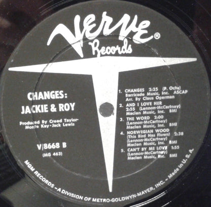 Jackie & Roy - Changes