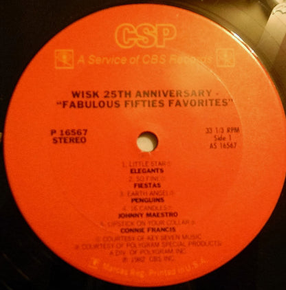 Wisk 25th Anniversary - "Fabulous Fifties Favorites" - secondary