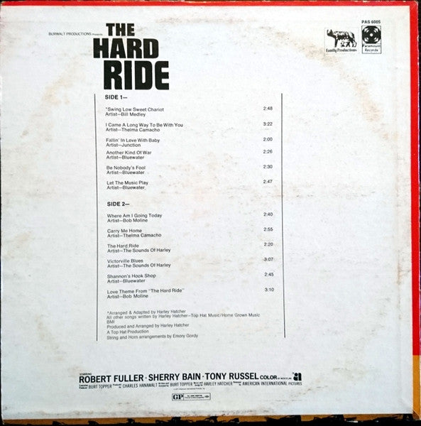 The Hard Ride - secondary