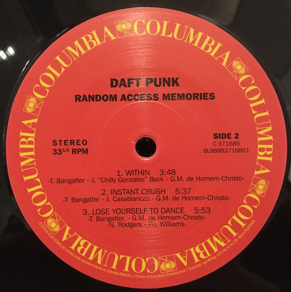 Random Access Memories - secondary
