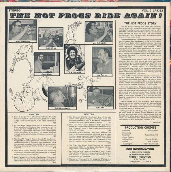 The Hot Frogs Ride Again! (Vol. 2) - secondary