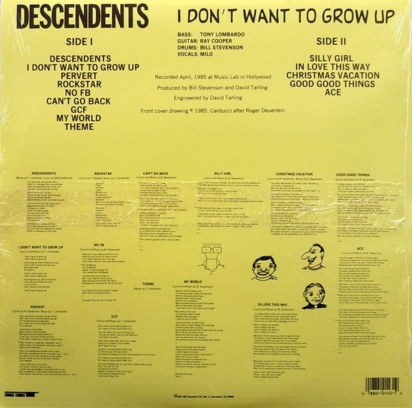 I Don't Want To Grow Up - secondary