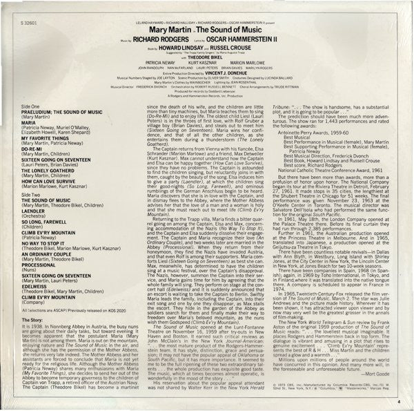 The Sound Of Music (Original Broadway Cast) - secondary