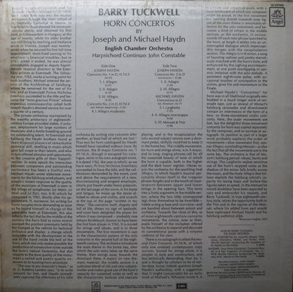 Joseph Haydn, Michael Haydn, Barry Tuckwell, English Chamber Orchestra - Horn Concertos