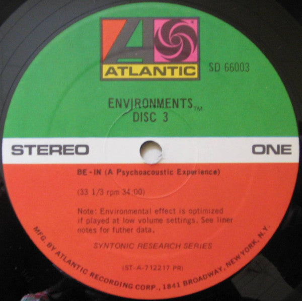 No Artist - Environments (Totally New Concepts In Stereo Sound - Disc 3)