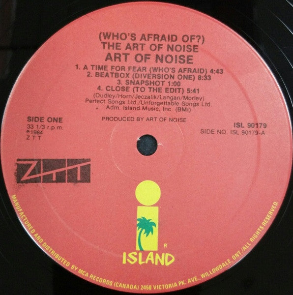 (Who's Afraid Of?) The Art Of Noise - secondary