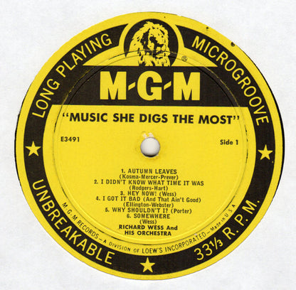 Music She Digs The Most - secondary