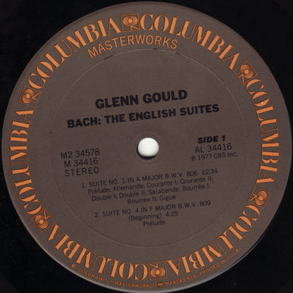 Johann Sebastian Bach, Glenn Gould - The English Suites (Complete)