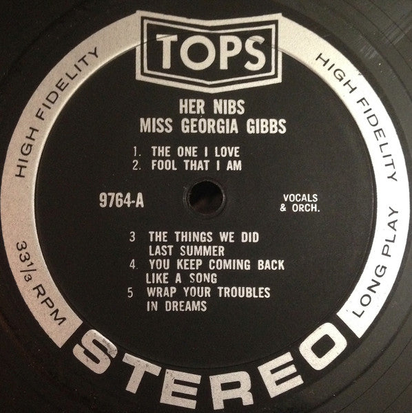Georgia Gibbs - Her Nibs