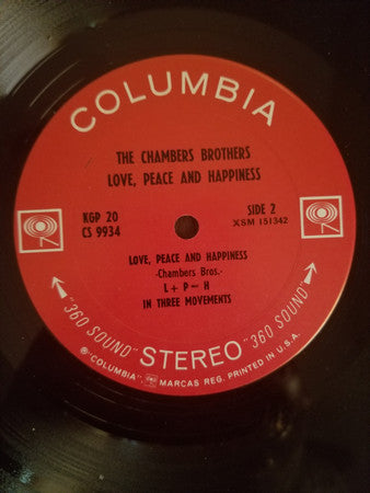 Love, Peace And Happiness / Live At Bill Graham's Fillmore East - secondary