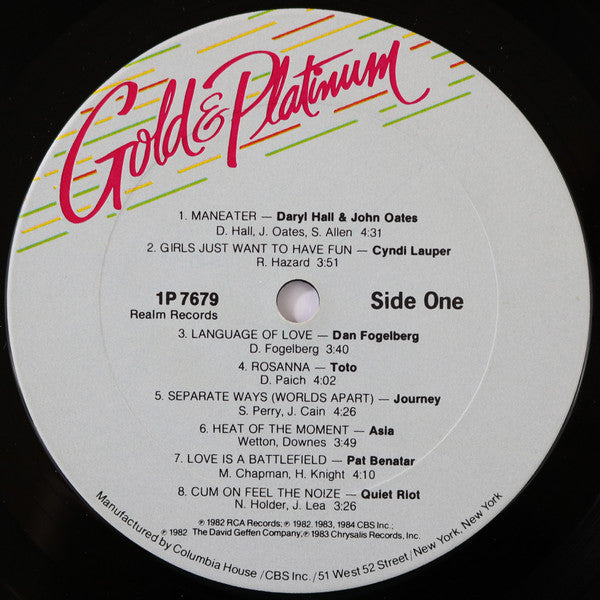 Gold & Platinum - secondary