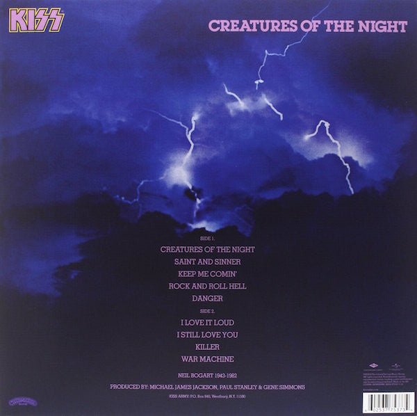 Creatures Of The Night - secondary