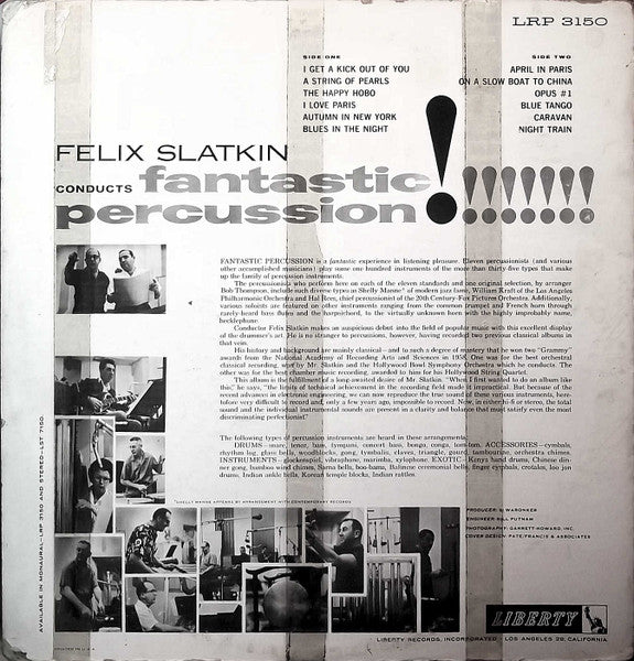 Conducts Fantastic Percussion - secondary