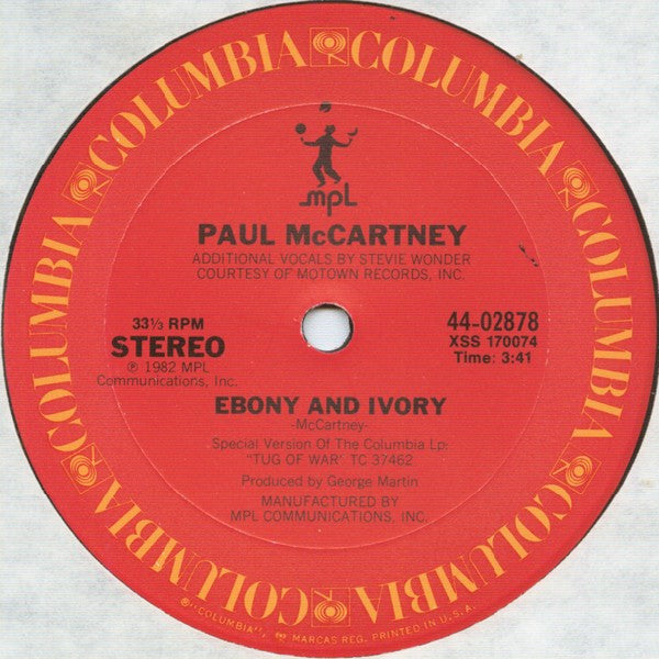 Ebony And Ivory - secondary
